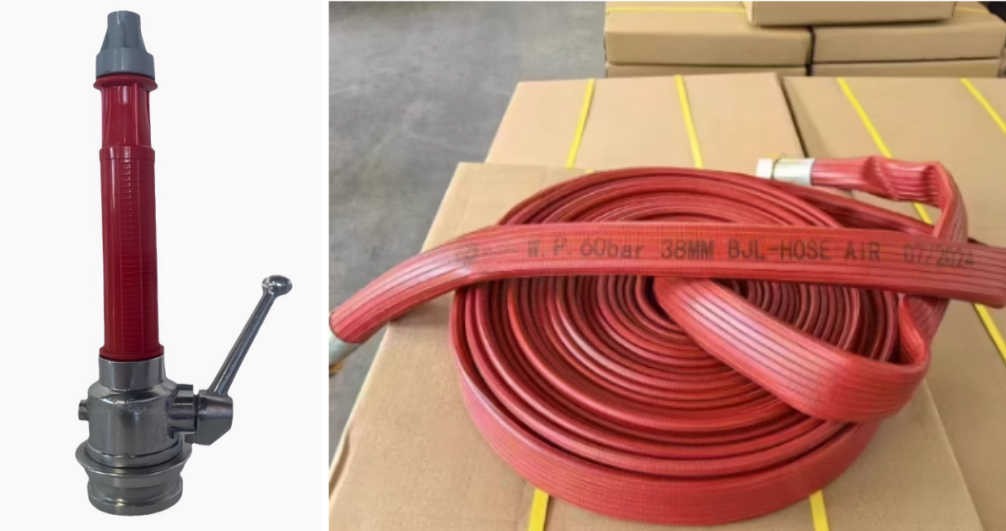 Dn65 Plastic Hose Nozzle W/ 25m Firefighting Hose