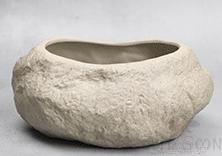 Stoneware Flowerpot, Ceramic, 21*14*5cm