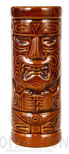 Tiki Mug Maui Statue, Brown 400ML