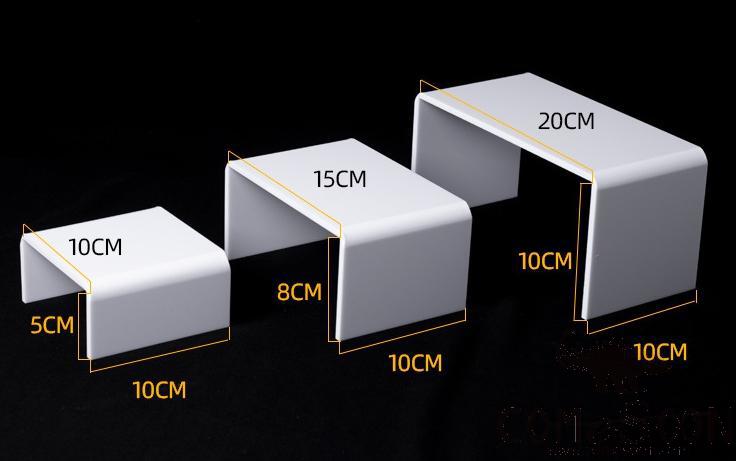 Acrylic Rack, White, L10*W10*H5cm