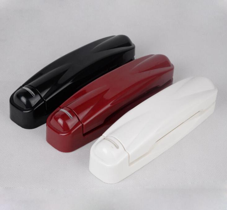 Electric Wall Mounted Emergency Torchlights-Black, Plastic, 50m