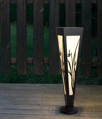 Solar Lawn Lamp, L60cm