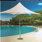 Outdoor umbrella, 3* 3m, 304 SUS, 550G coated cloth