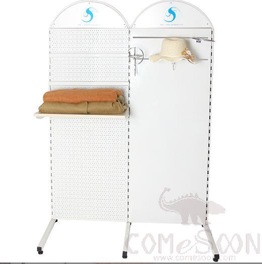Movable Display Stand, Metal, L90xw70xh180cm