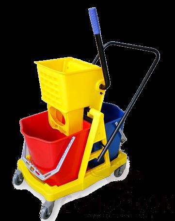 46L Side Pressure Double Barrel Water Press Truck (Plastic Frame)
L63*W27*H81cm
Yellow, Blue