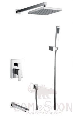 Three-Function Set Shower Set-Brass