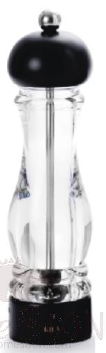 07 Series 9"pepper and Salt Mill Bright Black