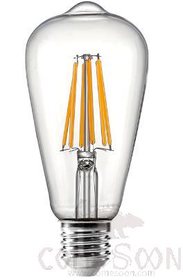 Led Filament Special Bulb，E27，6 w