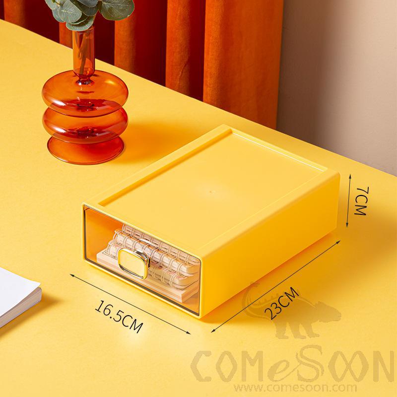 Storage Box Yellow-W16.5*L23*H 7cm, PP