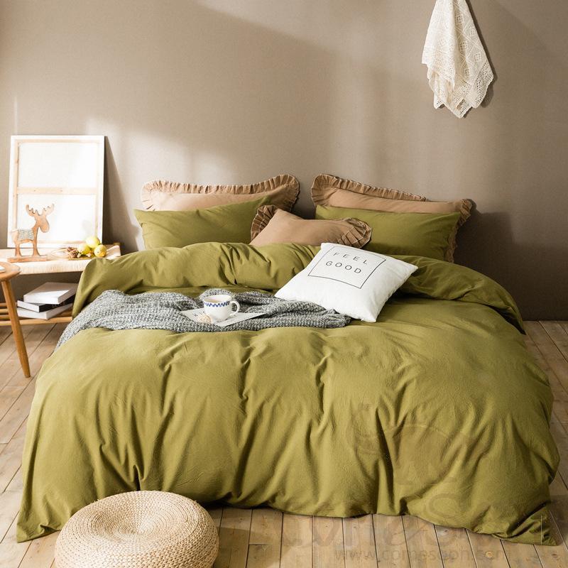 Bed Linens, Cotton, 4 Piece Set(for W150&180 cm Bed)