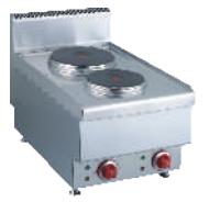Electric 2-Round Cooking Stove 400×650×475mm