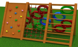 Gym Equipment for Kids, L300*W150*H200cm
