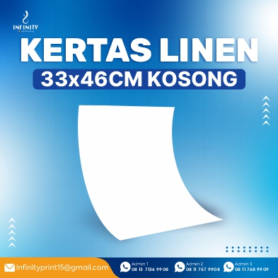 Kertas Linen A3+ (33x46CM) Kosong