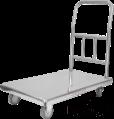 Model C Folding Flatbed Cart, 201 Ss, 900x550x870mm, Thickness 1.5mm