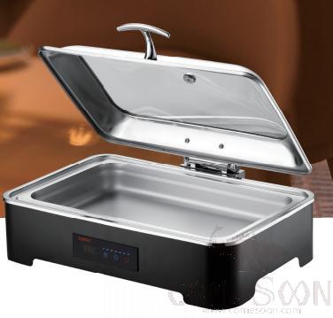 Electrical 1/1 Gn Chafer W/ Glass Lid, 8.3L, L580*W420*H230mm