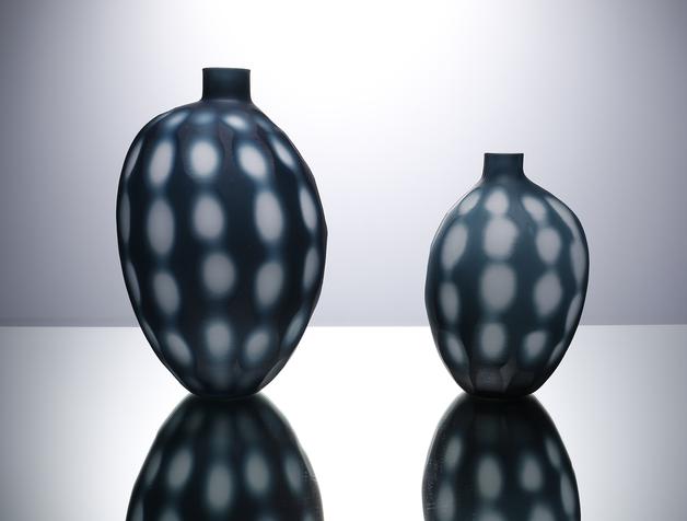 Glass Decorations/glass Vase W17xh28cm