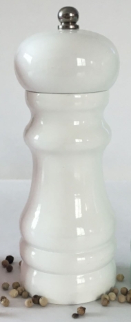 5"pepper Mill, White