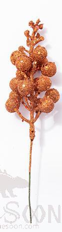 Sequin Berry Skewers, Foam+ Plastic, Bronze, 20*5*5cm product image