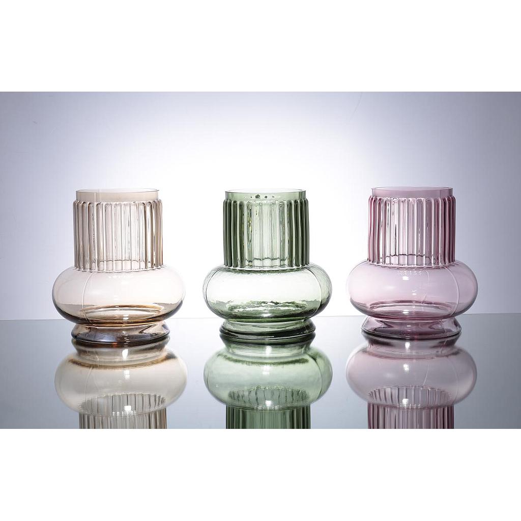 Glass Decorations/glass Vase D20h22cm