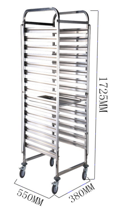 Z-Rack/trolly to Store Ird Trays, 16 Layers, L550*W380*H1730mm