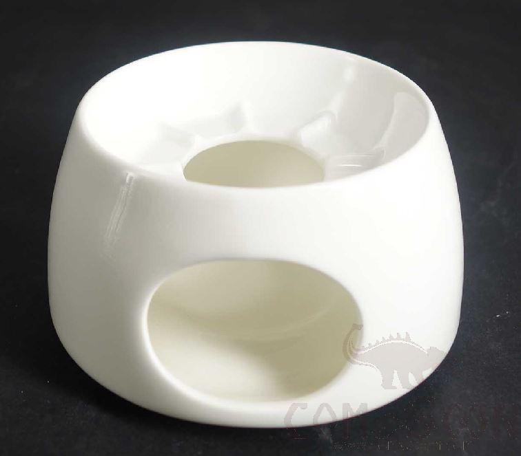 G157 Series 5.5" Elegant Fin Cup Stove  - White