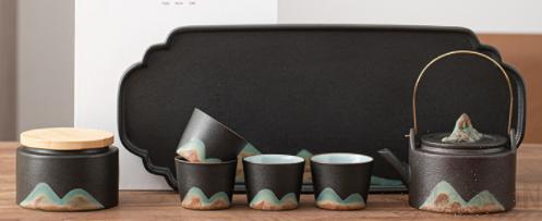 Chinese Tea Pot Set 7 Pcs Set