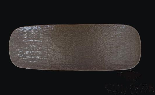 G095 Series 11" Long Plate/thickened - Matt Black