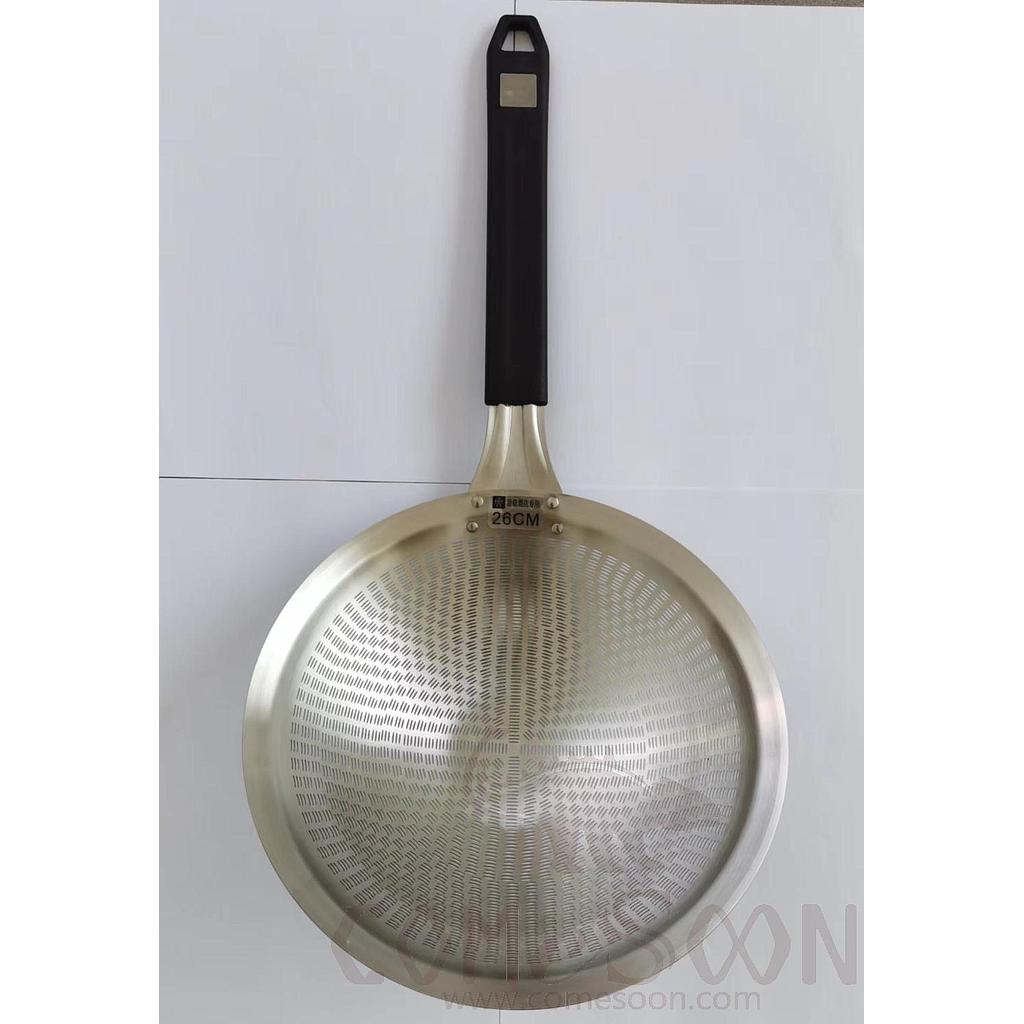 Large Ss Fine Mesh Slotted Skimmer / Strainer, 28cm/ss 201