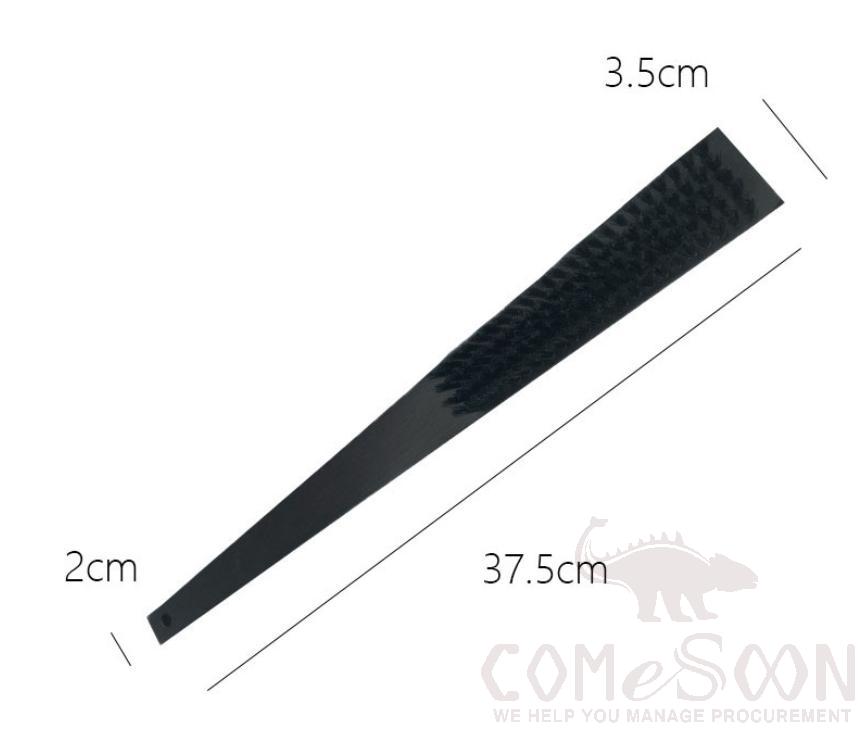 Cloth Brush-Wood+ PP Brush
Size:3.5*37.5cm