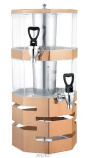 Jvd-4 Series-Rose Golden Dual Juice Dispenser-4L*2 product image