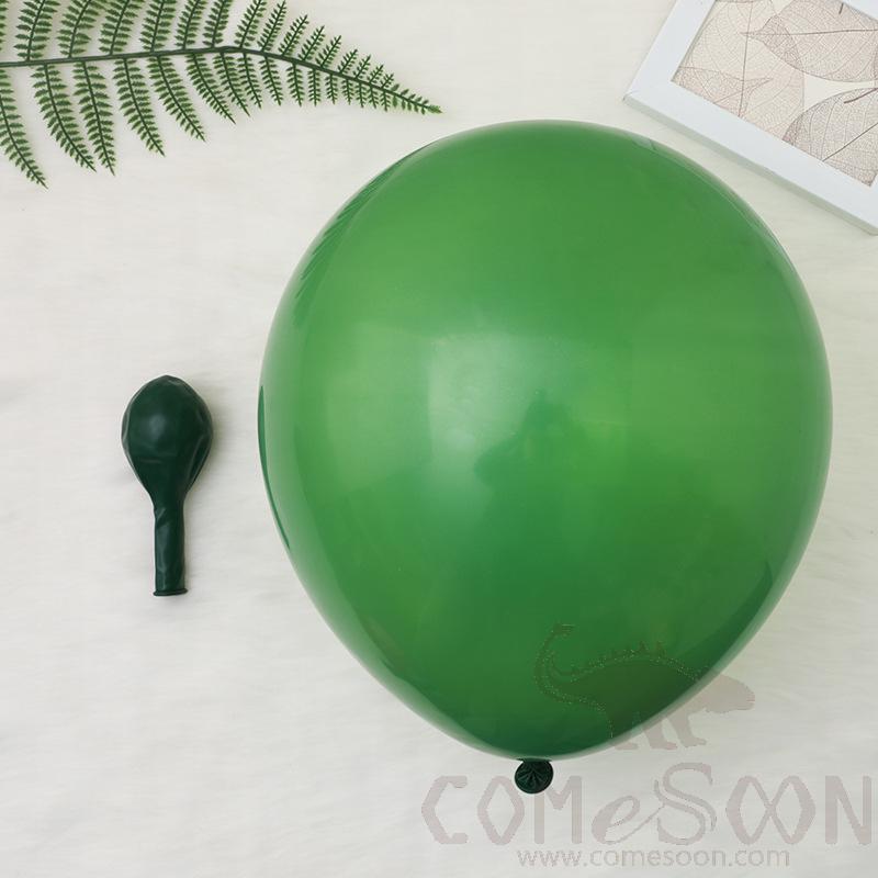 Balloon, Latex, Dark Green, 12 Inches product image