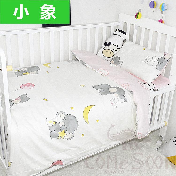 Baby Cot Linens, Cotton, 3 Pieces Set