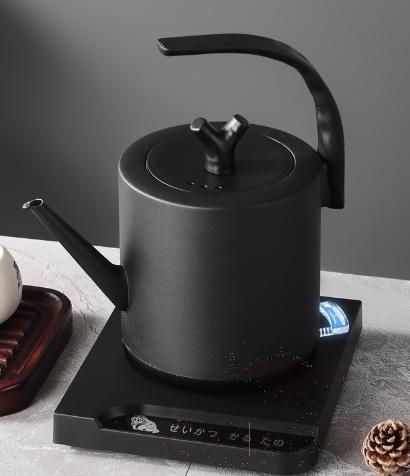 Electric Kettle, Black, 20*26*21cm, 1L, 1kw, with Tea Leak