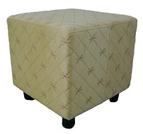 Fabric Bella Ottoman Chair