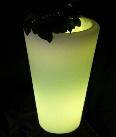 Led Flowerpot, PE Plastic, D42* H88cm