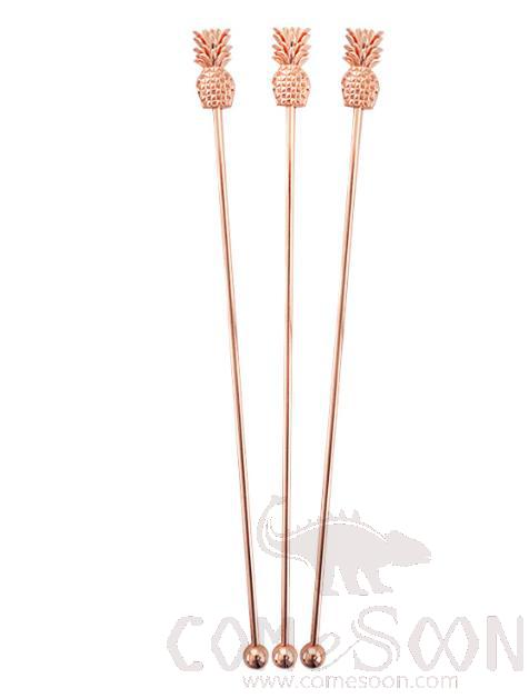 Pineapple Wine Mixing Stick, 20cm, S/s 304