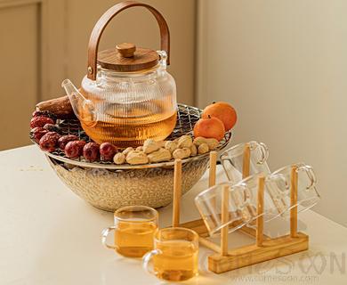 Glass Teapot Tea Brewing Set