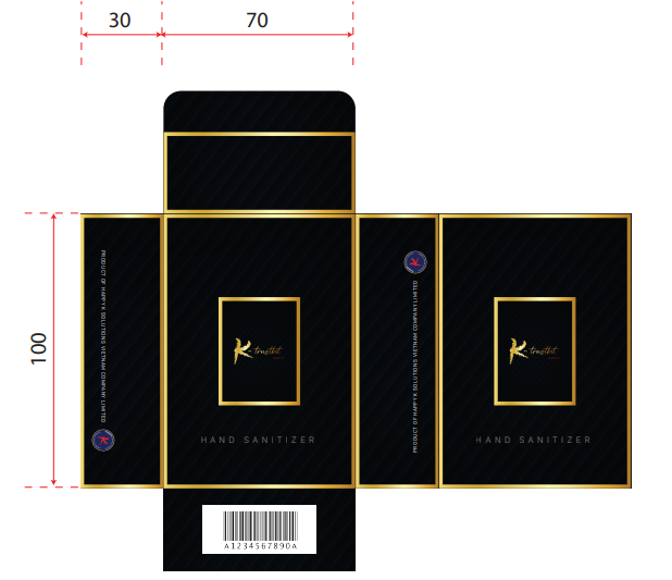 [moq:1000] Hand Sanitizer Packaging