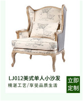 American Single Small Sofa