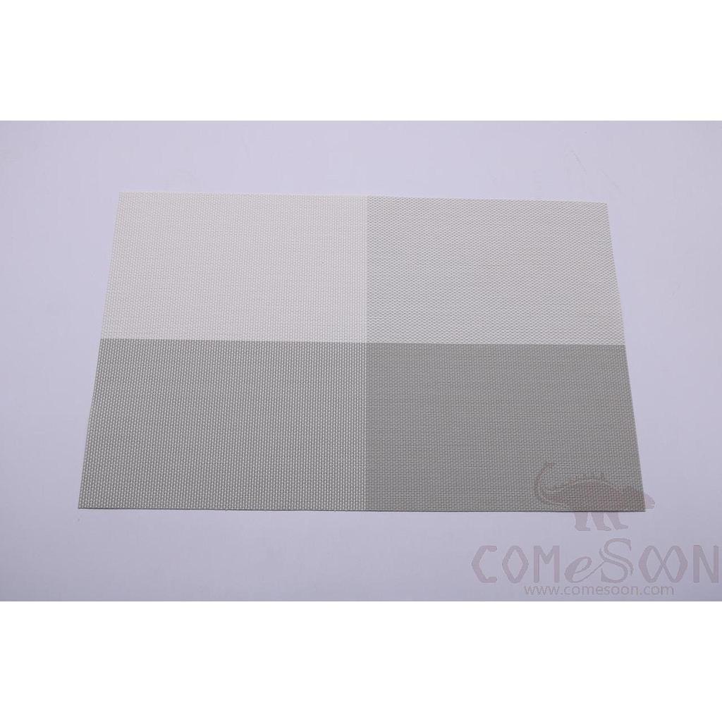 Hot Pressed Edge PVC Placemat, Gray Field, L28*W43cm product image