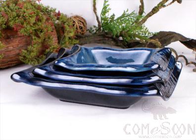 Blue Glaze 12.5" Chai Pattern Tree Head Bowl product image