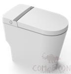 Light Intelligent Toilet 5L, Size: 703*390*455mm, Pit Distance: 300/400mm