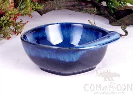 Blue Glaze 5.5" Fish Shaped Bowl product image