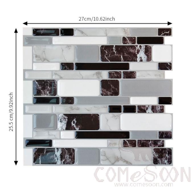 3d Epoxy Wall Sticker-25.5*27 cm