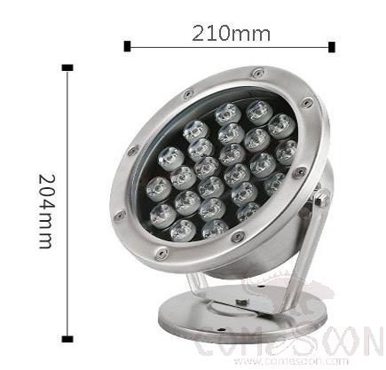 1 Color Underwater Light-24ww210*H204 mm