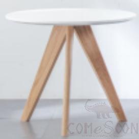 Table, Medium Density Paint+ Oak Legs
, Diameter 50 * 45 cm product image