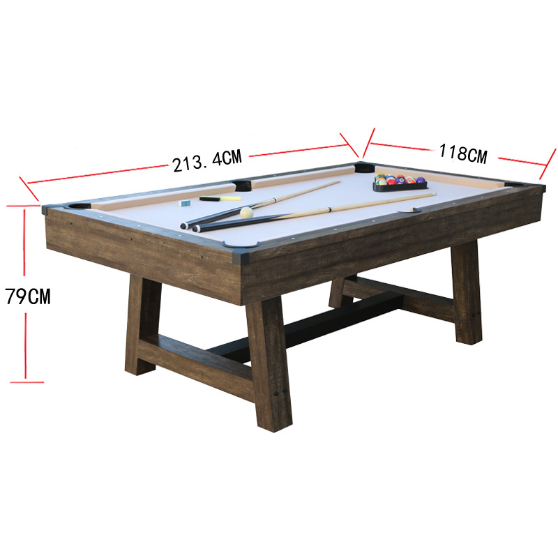 Billiard Table, Mdf, 213.4*118*79cm, Only for Indoor Use