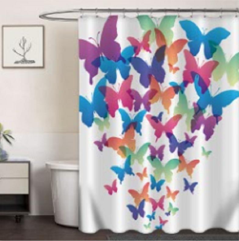 Weaving Printed Curtains
Watercolor Butterfly