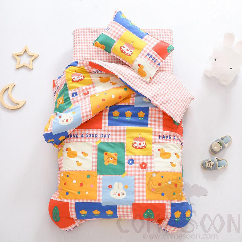 Bed Linens 3 Pieces Set, Cotton, 120cm Bed
