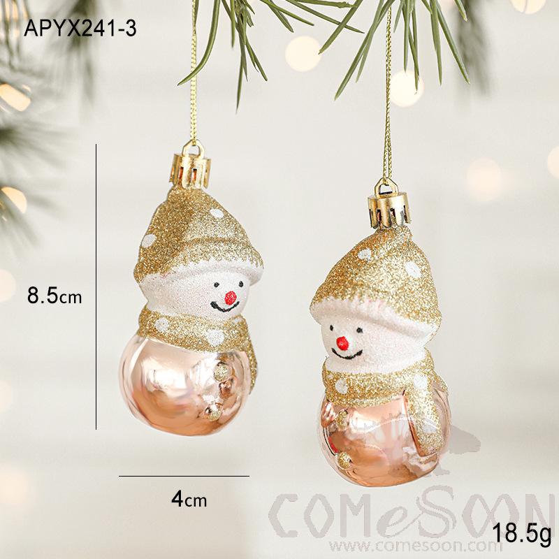 Christmas Pendant, Plastic, H8.5*W4cm